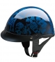 Half Helmet HCI 100-108 BLUE SCREAMING SKULLS